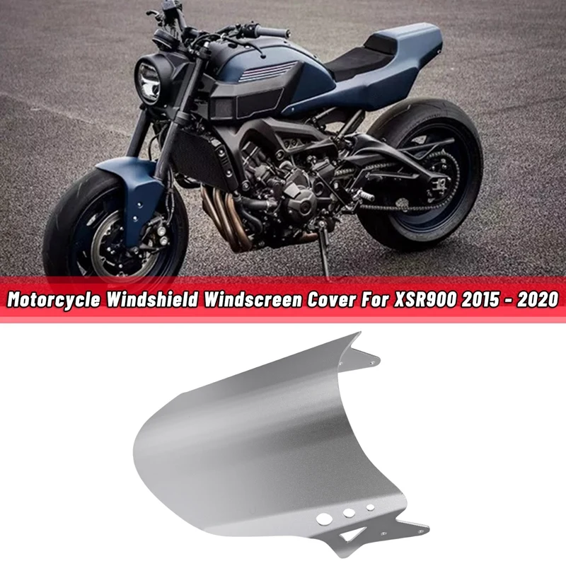 

Ветрозащитная Крышка для лобового стекла мотоцикла, ветрозащитный экран из алюминиевого сплава для YAMAHA XSR 900 XSR900 2015-2020