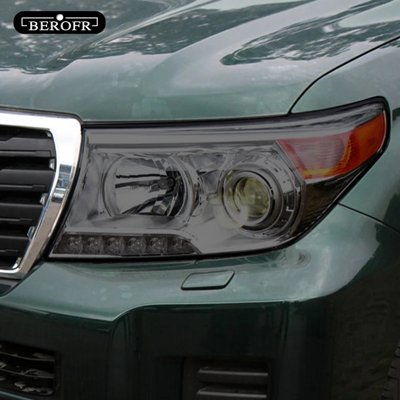 2 Pcs For Toyota Land Cruiser 2014-2020 Car Headlight Tint Black Protective Film Protection Transparent TPU Sticker Accessories
2 Pcs For Toyota Land Cruiser 2014-2020 Car Headlight Tint Black Protective Film Protection Transparent TPU Sticker Accessories