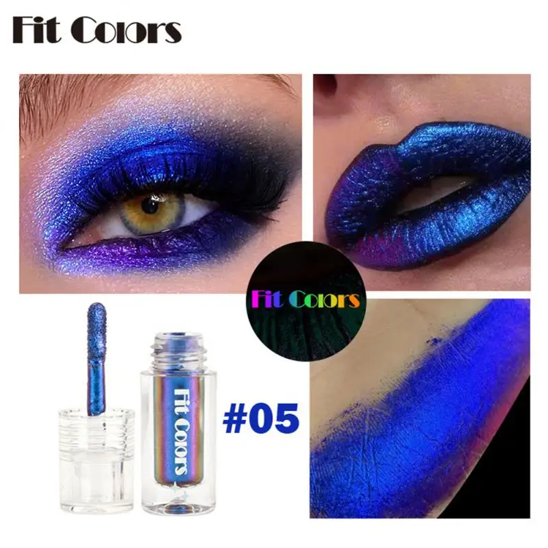 1PC Glitter Eye Shadow Chameleon Shiny Metallic Color Shimmer Liquid Eyeshadow Pen Pigment Professional Eyes Makeup Cosmetics
1PC Glitter Eye Shadow Chameleon Shiny Metallic Color Shimmer Liquid Eyeshadow Pen Pigment Professional Eyes Makeup Cosmetics