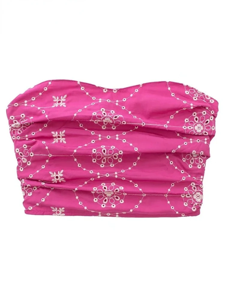 Женский топ с открытыми плечами, без рукавов, Y2k
Женский топ с открытыми плечами, без рукавов, Y2k