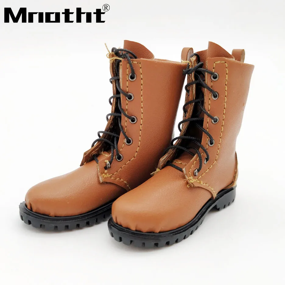 Brown 1:6 Scale Shoes Model Handmade Leather military Boots Legging Shoes for 12inch Action Figures toys
Brown 1:6 Scale Shoes Model Handmade Leather military Boots Legging Shoes for 12inch Action Figures toys
