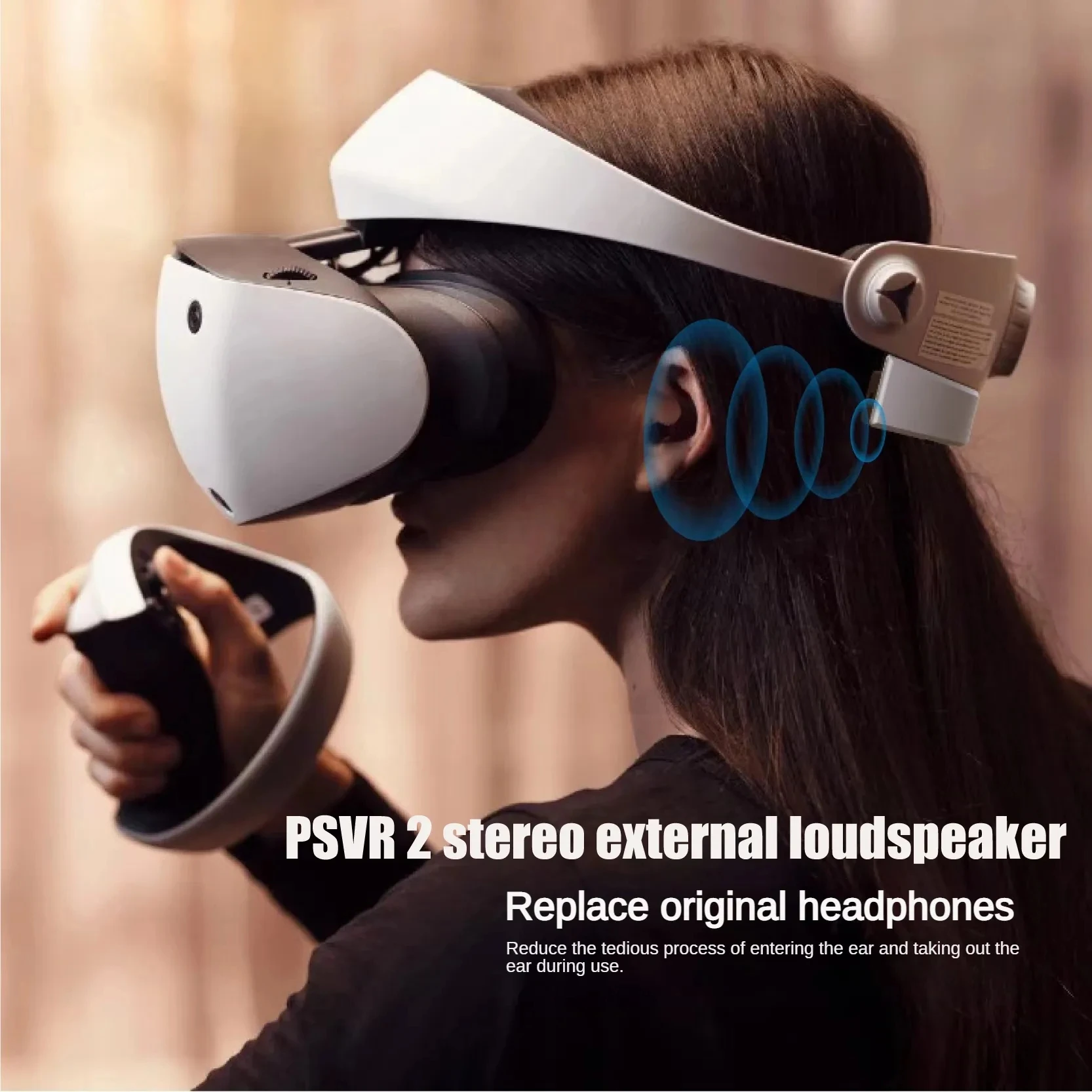 Портативная мини-Колонка для PS VR2, гарнитура 3,5 мм, аудио интерфейс, внешний стерео-динамик с перезаряжаемой батареей, игровые аксессуары
Портативная мини-Колонка для PS VR2, гарнитура 3,5 мм, аудио интерфейс, внешний стерео-динамик с перезаряжаемой батареей, игровые аксессуары