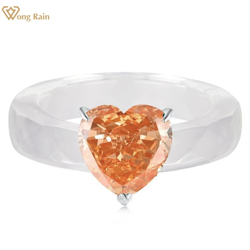 Wong Rain, Стерлинговое Серебро 925 пробы, сияющее сердце, 8*8 мм, высокоуглеродный алмаз, драгоценный камень, хорошее ювелирное изделие, кольцо для женщин, Прямая поставка
Wong Rain, Стерлинговое Серебро 925 пробы, сияющее сердце, 8*8 мм, высокоуглеродный алмаз, драгоценный камень, хорошее ювелирное изделие, кольцо для женщин, Прямая поставка