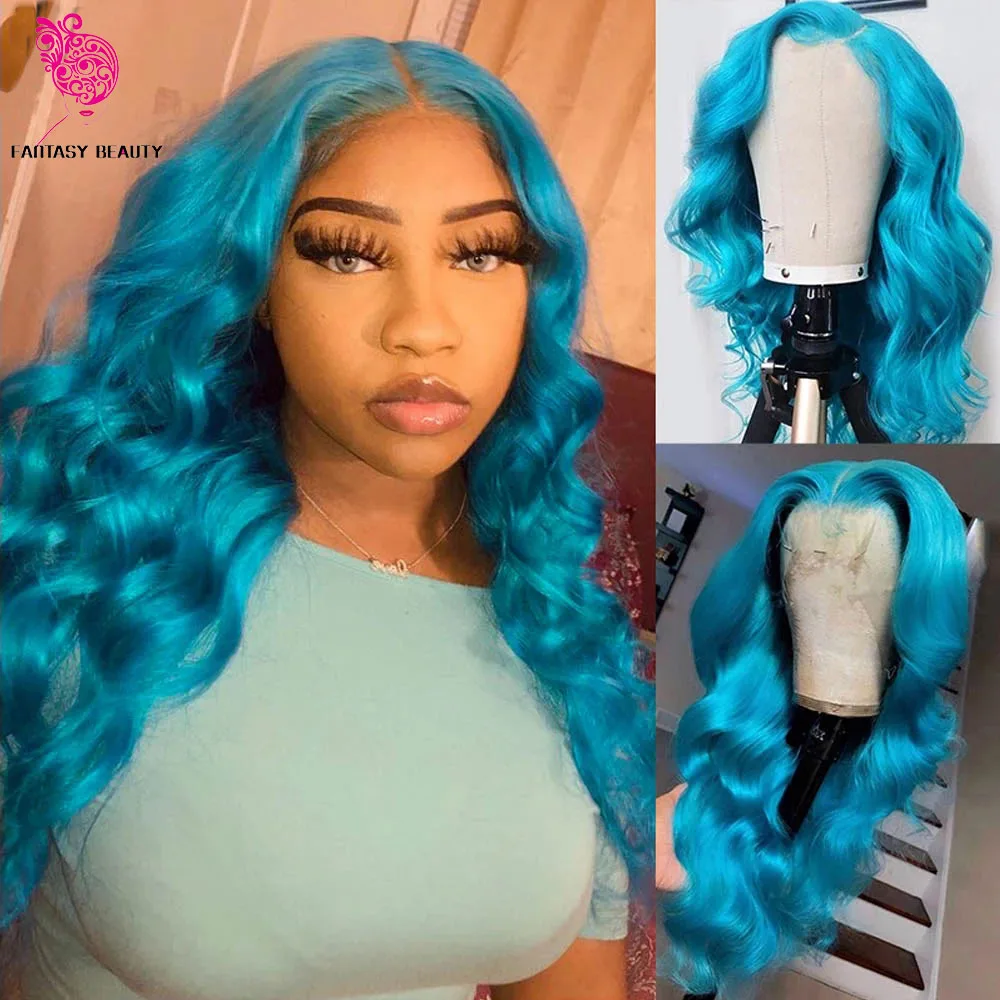 Sky Blue Blonde Body Wave Glueless 13x4 Lace Front Synthetic Hair Wigs with Baby Hair 26Inches Long Transparent Daily Wear Wigs
Sky Blue Blonde Body Wave Glueless 13x4 Lace Front Synthetic Hair Wigs with Baby Hair 26Inches Long Transparent Daily Wear Wigs