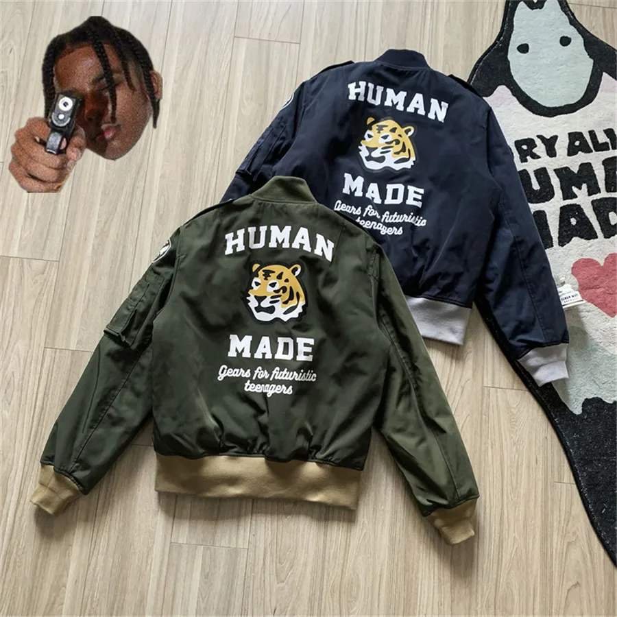 Куртка-бомбер мужская MA1 Tiger Head Plus, хлопковая модная куртка ВВС, студенческие пальто, Varsity
Куртка-бомбер мужская MA1 Tiger Head Plus, хлопковая модная куртка ВВС, студенческие пальто, Varsity