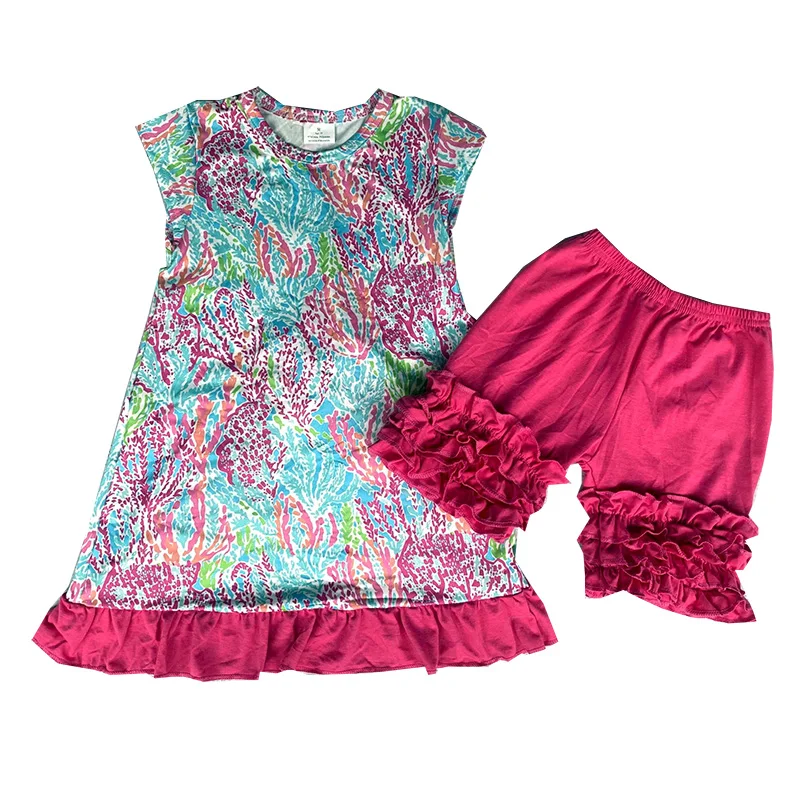 Boutique Kids Clothing Feather Crew Neck Bow Girls Sleeveless Rose Red Ruched Shorts Outfits
Boutique Kids Clothing Feather Crew Neck Bow Girls Sleeveless Rose Red Ruched Shorts Outfits