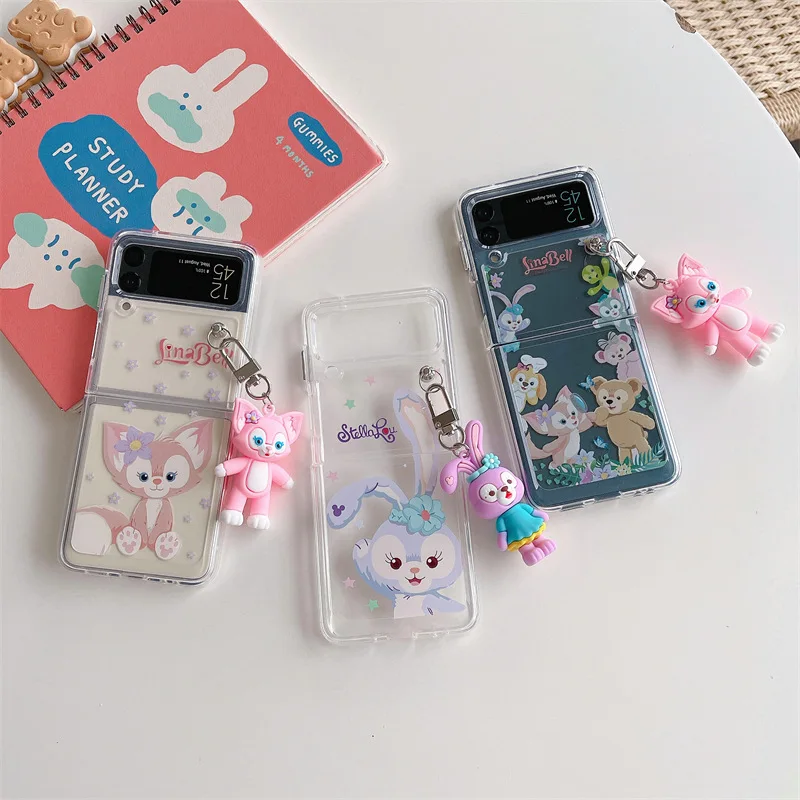 Cartoon Rabbit Pendant Transparent Phone Case for Samsung Galaxy Z Flip 3 Hard PC Back Cover for ZFlip3 Cases Protective Shell
Cartoon Rabbit Pendant Transparent Phone Case for Samsung Galaxy Z Flip 3 Hard PC Back Cover for ZFlip3 Cases Protective Shell