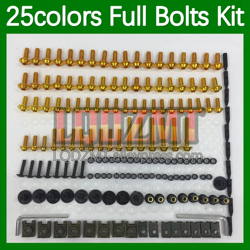 268pcs Body Bolt Full Screws Kit For KAWASAKI NINJA ZX 6R 6 R ZX6R ZX-6R 19 20 21 22 2019 2020 2021 2022 Fairing Bolts screw Nut
268pcs Body Bolt Full Screws Kit For KAWASAKI NINJA ZX 6R 6 R ZX6R ZX-6R 19 20 21 22 2019 2020 2021 2022 Fairing Bolts screw Nut