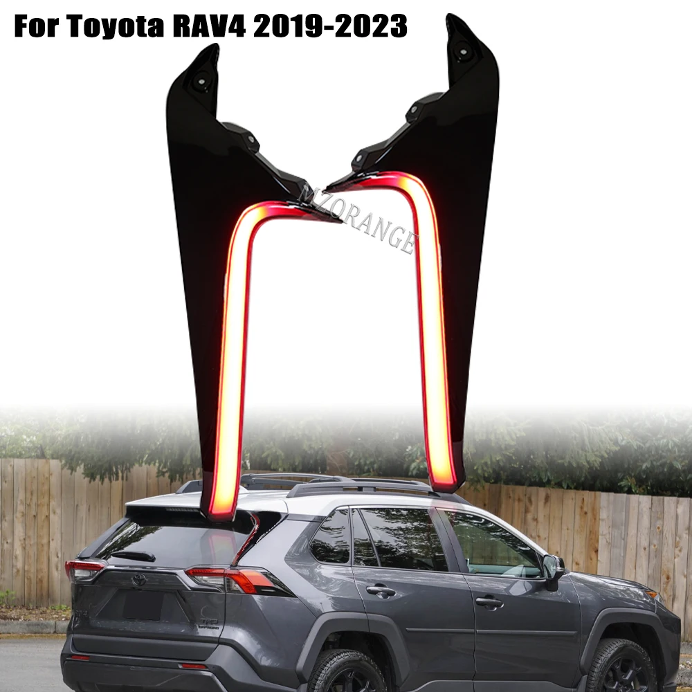 1 Pair LED Tail Lights for Toyota RAV4 2019-2023 Rear Driving Dynamic Turn Signal Brake Lamp 3 Functions
1 Pair LED Tail Lights for Toyota RAV4 2019-2023 Rear Driving Dynamic Turn Signal Brake Lamp 3 Functions