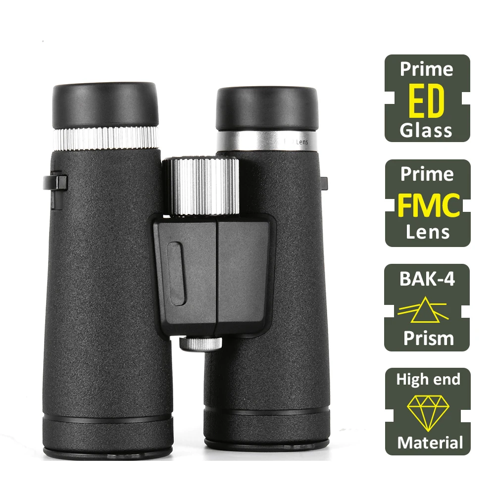 TONTUBE Binoculars Long View 8.5X42/10X42 ED Hunting Binocular Professional Powerful Telescope Free Shipping for Outdoor Camping
TONTUBE Binoculars Long View 8.5X42/10X42 ED Hunting Binocular Professional Powerful Telescope Free Shipping for Outdoor Camping