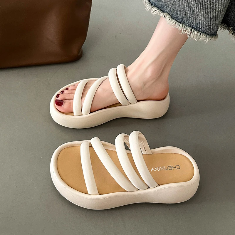 Shoes Woman 2023 House Slippers Platform Pantofle Med Flat Soft New Slides PU Shoes Woman's Slippers Med Platform Slides 2023 Fl
Shoes Woman 2023 House Slippers Platform Pantofle Med Flat Soft New Slides PU Shoes Woman's Slippers Med Platform Slides 2023 Fl