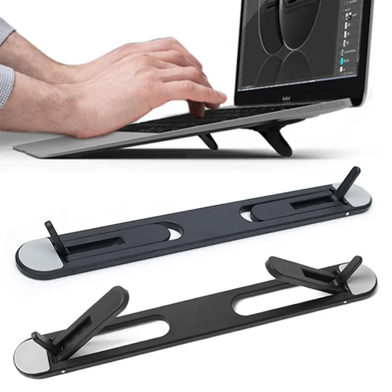 Universal Folding Laptop Stand Portable Invisible Notebook Bracket Desktop Adjustable Laptop Cooling Holder for Macbook
Universal Folding Laptop Stand Portable Invisible Notebook Bracket Desktop Adjustable Laptop Cooling Holder for Macbook