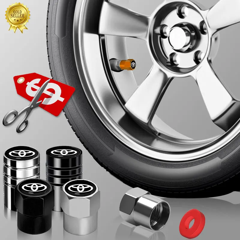 4pcs Metal Car Wheel Tire Valve Accessories For Toyota CHR Corolla Camry Prius Yaris Hilux Aygo Super Verso Auris Rav4 Avensis
4pcs Metal Car Wheel Tire Valve Accessories For Toyota CHR Corolla Camry Prius Yaris Hilux Aygo Super Verso Auris Rav4 Avensis