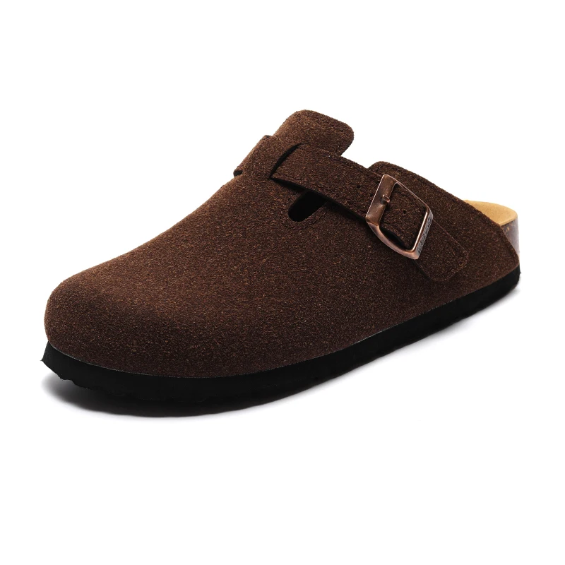 Women Shoes Causal Faux Suede Slippers Wedges Heel Cork Mules Platform Clog Non Slip Sole Buckle
Women Shoes Causal Faux Suede Slippers Wedges Heel Cork Mules Platform Clog Non Slip Sole Buckle