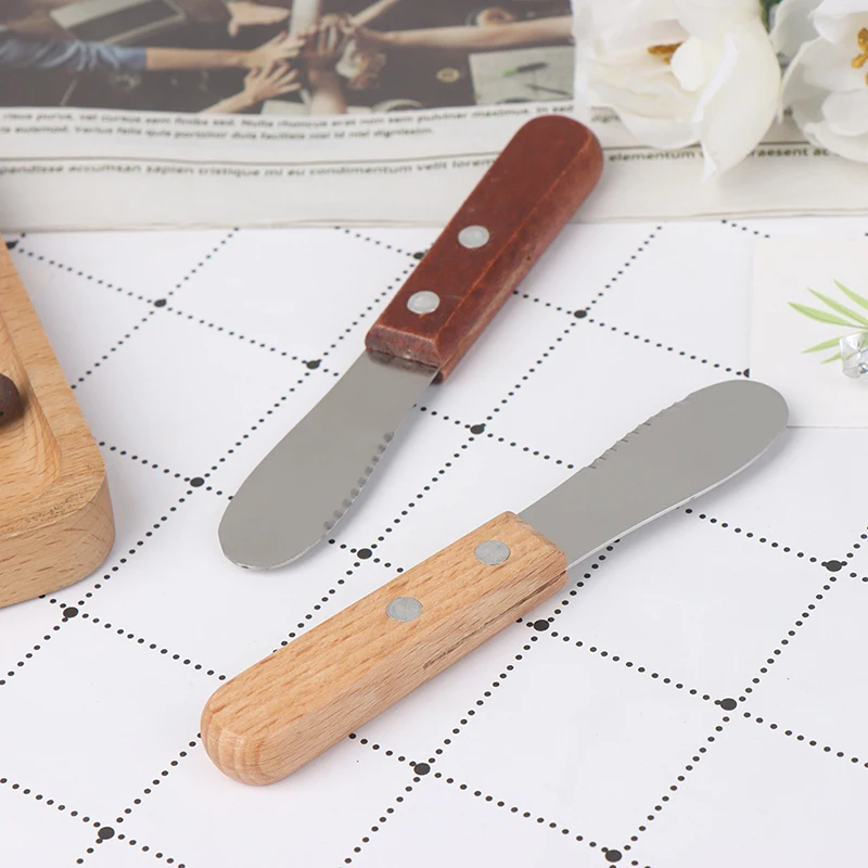2Pcs Cute Butter Knife Jam Spreader Small Toast Bread Butter Spatula Child Kids Butter Knife Cheese Cutter Kitchen Cutlery Knife
2Pcs Cute Butter Knife Jam Spreader Small Toast Bread Butter Spatula Child Kids Butter Knife Cheese Cutter Kitchen Cutlery Knife