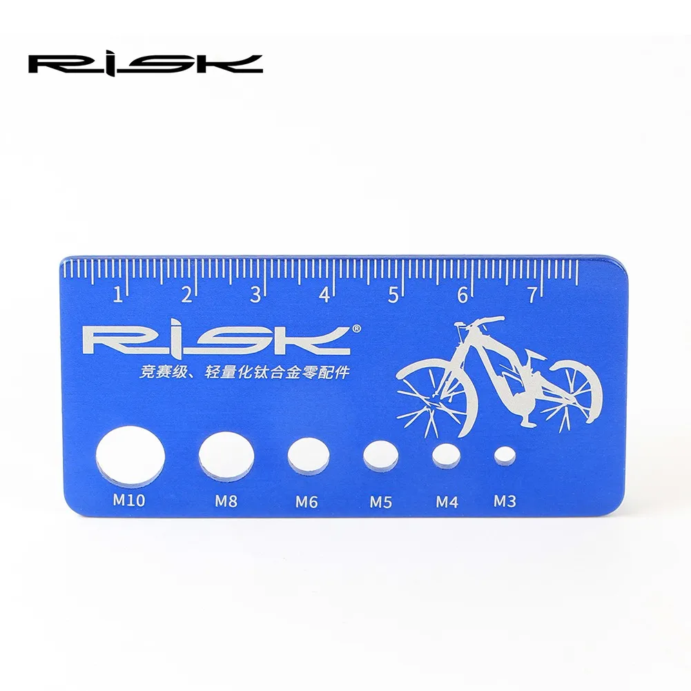 Bike Bicycle Bolt Screw Gauge Diameter Length Measure Tool M3/M4/M5/M6/M8/M10 Aluminum Bolts Measure Tool Cycling Accessories
Bike Bicycle Bolt Screw Gauge Diameter Length Measure Tool M3/M4/M5/M6/M8/M10 Aluminum Bolts Measure Tool Cycling Accessories