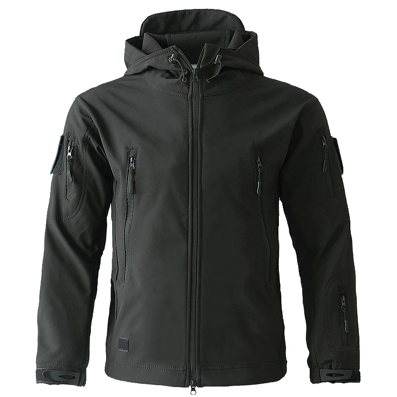 Mens Tactical Jacket Hiking Jackets Shark Skin Soft Shell Clothes Windbreaker Flight Pilot Hood Military Fleece Field Jacket
Mens Tactical Jacket Hiking Jackets Shark Skin Soft Shell Clothes Windbreaker Flight Pilot Hood Military Fleece Field Jacket
