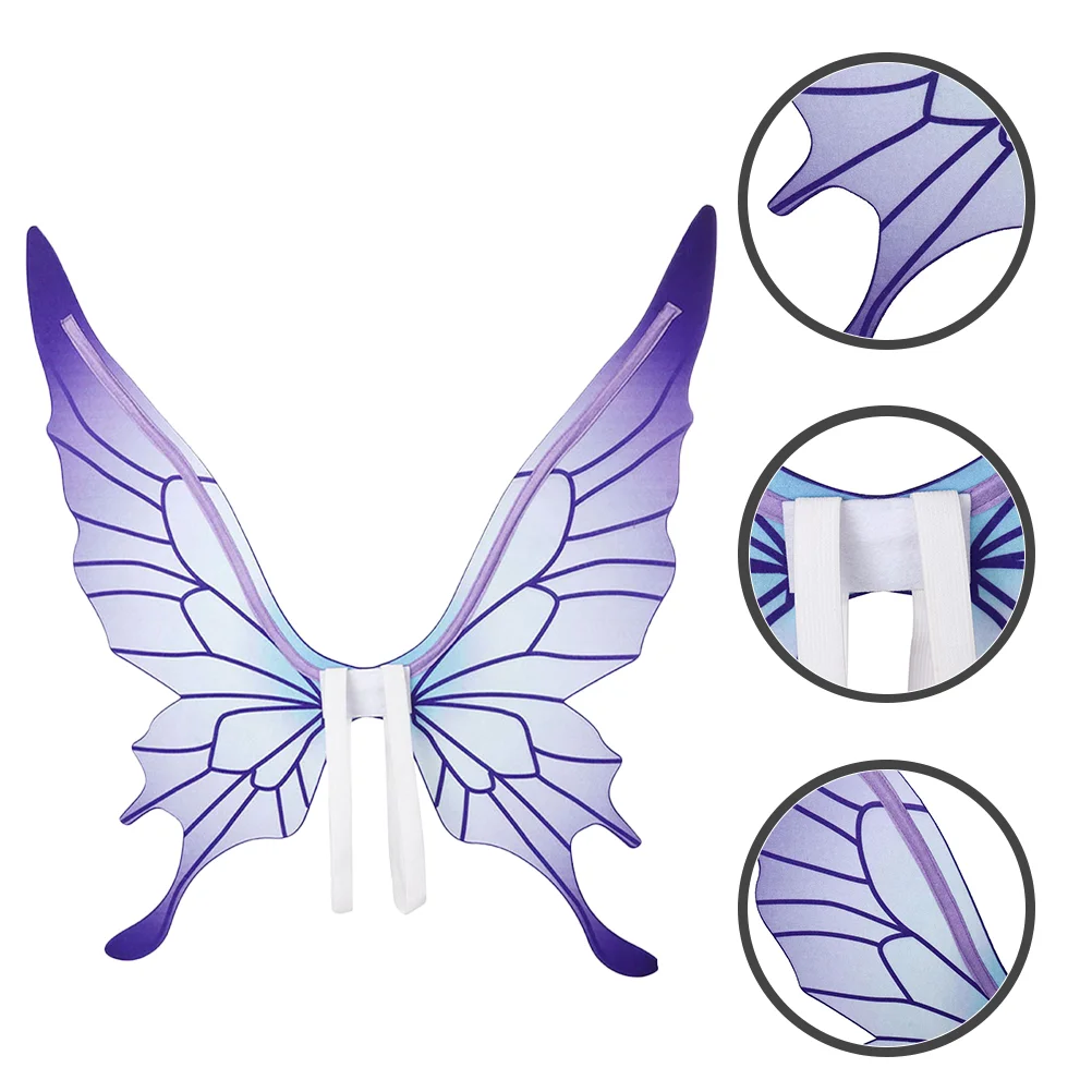 

Бабочки крылья косплей костюм дети бабочки плащ Фея взрослый нетканый материал ангел ребенок