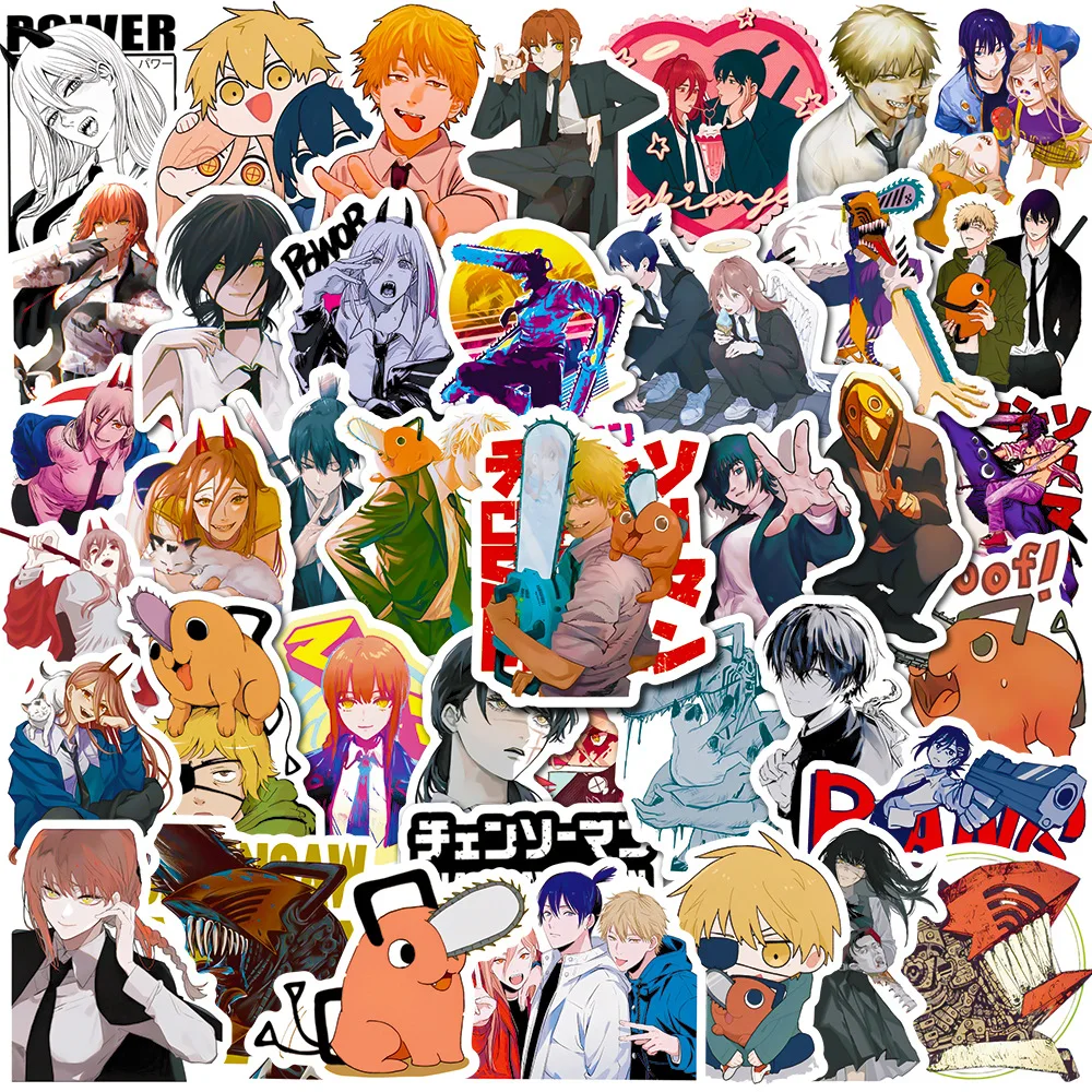 10/30/50Pcs Anime Cartoon Chainsaw Man Graffiti Sticker Skateboard Motorcycle Laptop Car DIY Deco Stickers Decals Kids Toy Gift
10/30/50Pcs Anime Cartoon Chainsaw Man Graffiti Sticker Skateboard Motorcycle Laptop Car DIY Deco Stickers Decals Kids Toy Gift