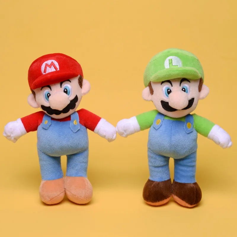 25cm Super Mario Bros Series Plush Doll Toys Classic Game Peripheral Mario Luigi Soft Stuffed Doll for Children Christmas Gifts
25cm Super Mario Bros Series Plush Doll Toys Classic Game Peripheral Mario Luigi Soft Stuffed Doll for Children Christmas Gifts