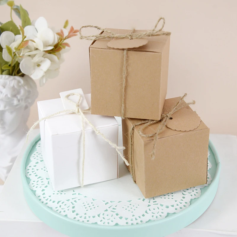 10pcs Kraft Paper Box Square White Candy Box with Label Wedding Birthday Party Favors Present Soap Cookie Gift Packaging Supplie
10pcs Kraft Paper Box Square White Candy Box with Label Wedding Birthday Party Favors Present Soap Cookie Gift Packaging Supplie