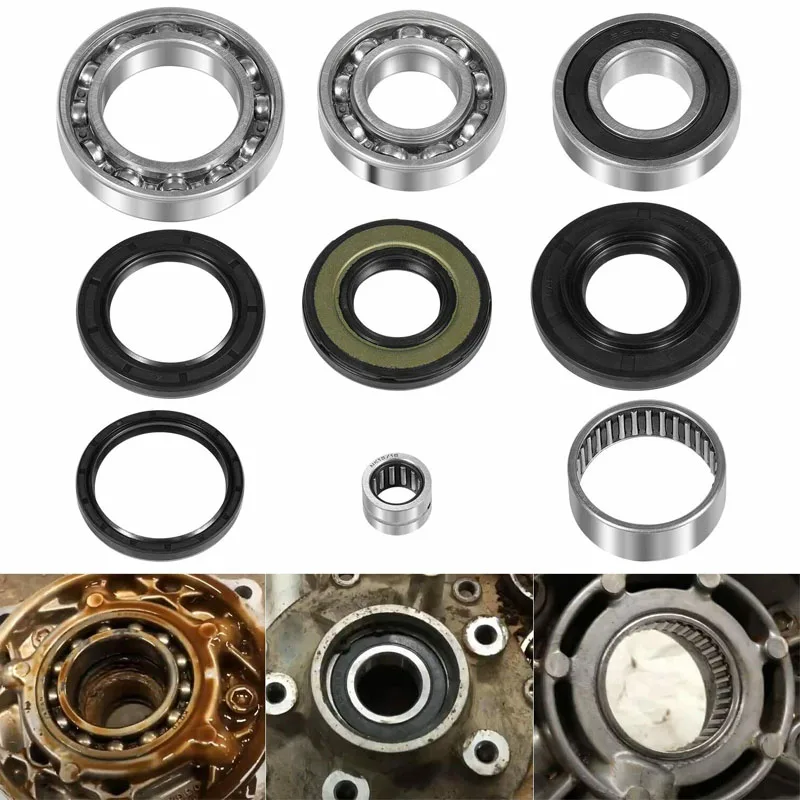 Nnoy Motorcycle Rear Differential Bearing and Seal Kit for Suzuki Ozark 250 LTF250,Suzuki Quadsport Z250 LT-Z250 2X4 2WD
Nnoy Motorcycle Rear Differential Bearing and Seal Kit for Suzuki Ozark 250 LTF250,Suzuki Quadsport Z250 LT-Z250 2X4 2WD