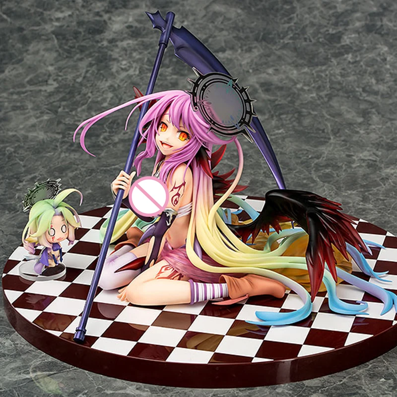 15cm Anime No Game No Life Zero Jibril Action Figure Great War Ver Sitting Posture Wing Sickle Gradient Hair PVC Model Doll Toys
15cm Anime No Game No Life Zero Jibril Action Figure Great War Ver Sitting Posture Wing Sickle Gradient Hair PVC Model Doll Toys
