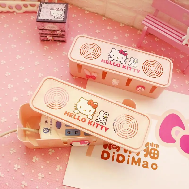 Cute Cartoon Hello Kitty Power Cord Box Wire Patch Panel Socket Charging Cable Box Power Strip Cord Manager Line Concentration
Cute Cartoon Hello Kitty Power Cord Box Wire Patch Panel Socket Charging Cable Box Power Strip Cord Manager Line Concentration