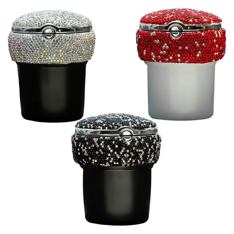 Light Up Car Ashtray Multipurpose Ash Holder Detachable Cigarette Ashtray With Decorative Rhinestones For Autos Car Accessories
Light Up Car Ashtray Multipurpose Ash Holder Detachable Cigarette Ashtray With Decorative Rhinestones For Autos Car Accessories