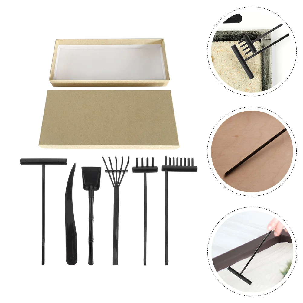 1 Set Rake Sand Table Rake Set Decorative Rake Decor Zen Garden Tools Zen Garden Rake for Home Friends Decorate Gift Use
1 Set Rake Sand Table Rake Set Decorative Rake Decor Zen Garden Tools Zen Garden Rake for Home Friends Decorate Gift Use