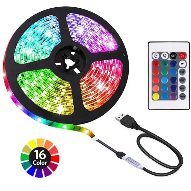 2835 Color RGB LED Light Bar Blue-tooth Infrared Remote Control Flexible Light With Diode Backlight Suitable For Home 5050 USB
2835 Color RGB LED Light Bar Blue-tooth Infrared Remote Control Flexible Light With Diode Backlight Suitable For Home 5050 USB