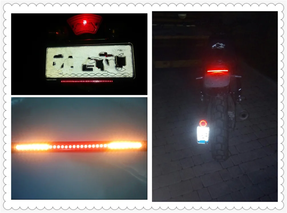 Motorcycle light with tail brake stop turn signal LED red amber for KTM SMC SMCR EnduRo R MC-R Duke 640 LC4 Supermoto 990
Motorcycle light with tail brake stop turn signal LED red amber for KTM SMC SMCR EnduRo R MC-R Duke 640 LC4 Supermoto 990