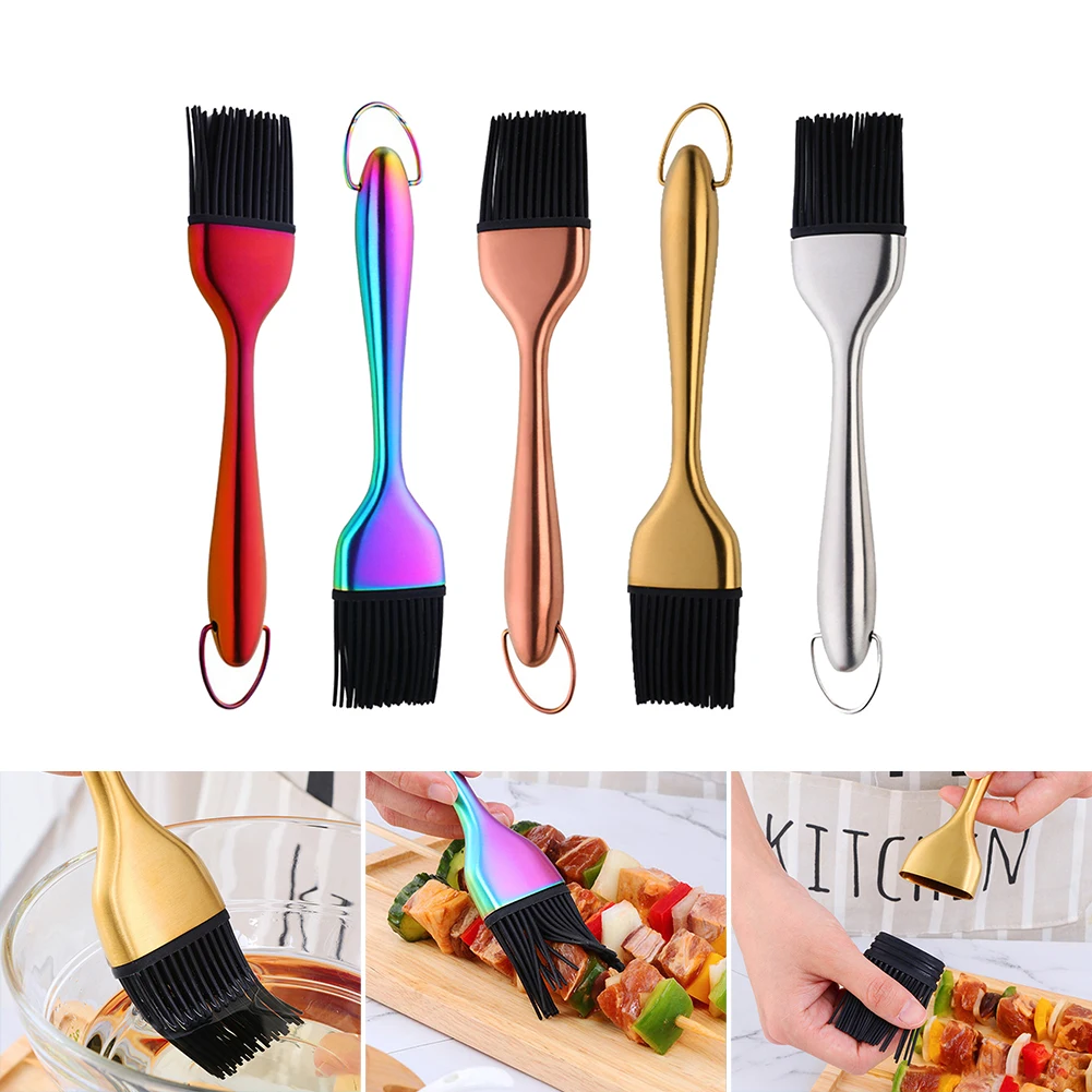 Silicone Grill Brush Bread Chef Brush Pastry Cooking Smear BBQ Brush Tool Seasoning Brush Baking Pan Oil Brush Kitchen Brush
Silicone Grill Brush Bread Chef Brush Pastry Cooking Smear BBQ Brush Tool Seasoning Brush Baking Pan Oil Brush Kitchen Brush
