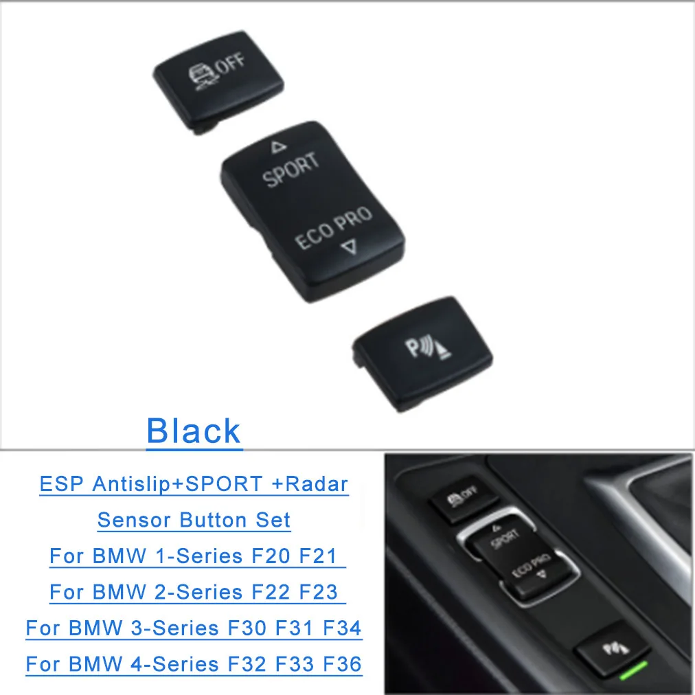 Комплект Противоскользящих и спортивных кнопок с радаром для BMW 1 2 3 4 Series ESP
Комплект Противоскользящих и спортивных кнопок с радаром для BMW 1 2 3 4 Series ESP