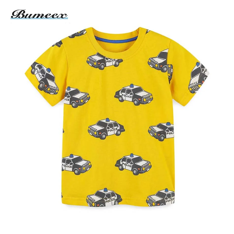 Bumeex Kids T Shirt Boy Clothing Toddler Cotton T Shirt Football Cartoon Pattern Short Sleeve Kids Clothes 2-7 Years Old
Bumeex Kids T Shirt Boy Clothing Toddler Cotton T Shirt Football Cartoon Pattern Short Sleeve Kids Clothes 2-7 Years Old
