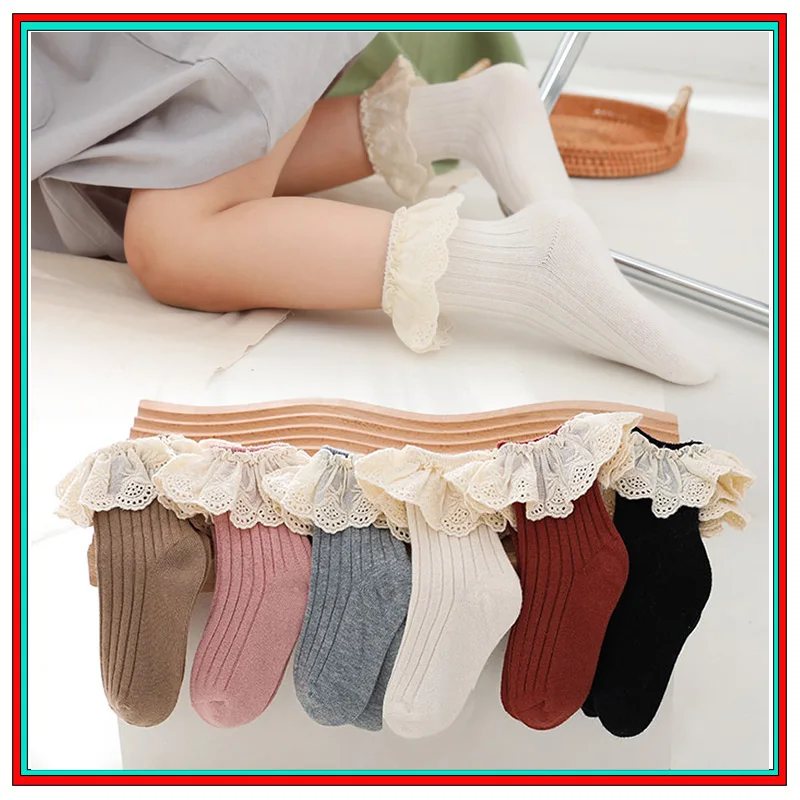 Toddlers Baby Girls Lace Frilly Flower Short Socks Cotton Children Princess Dance Socks For 0-5 Years Autumn Kids Ruffle Socks
Toddlers Baby Girls Lace Frilly Flower Short Socks Cotton Children Princess Dance Socks For 0-5 Years Autumn Kids Ruffle Socks