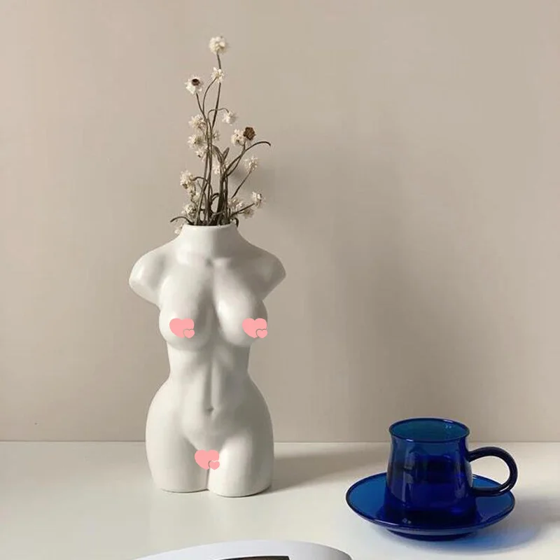 Female Body Art Vase Home Decor Ceramic Flower Vase Woman Girl Statue Sculpture Modern Room Office Wedding Decoration Gift 22cm
Female Body Art Vase Home Decor Ceramic Flower Vase Woman Girl Statue Sculpture Modern Room Office Wedding Decoration Gift 22cm