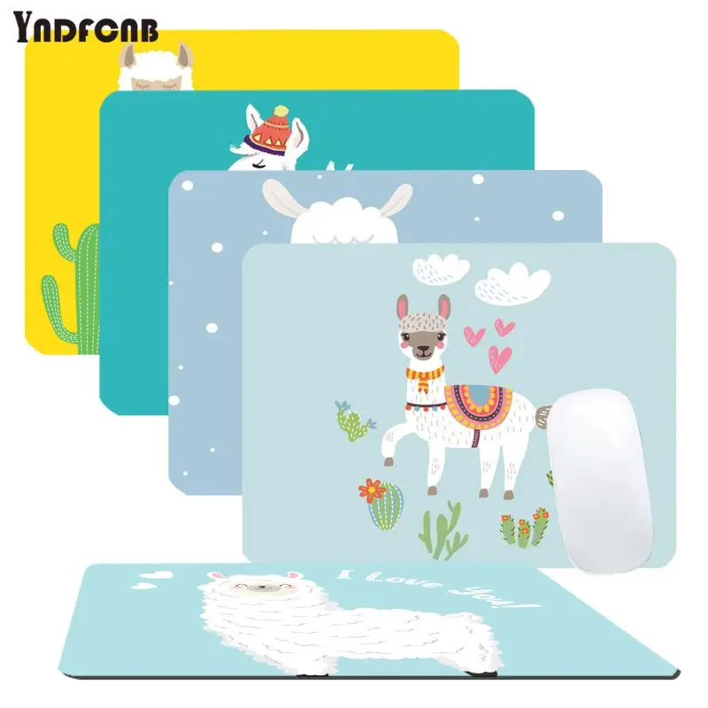 YNDFCNB Custom Skin Lama Llama Alpacas Animal small Mouse pad PC Computer mat Top Selling Wholesale Gaming Pad mouse
YNDFCNB Custom Skin Lama Llama Alpacas Animal small Mouse pad PC Computer mat Top Selling Wholesale Gaming Pad mouse