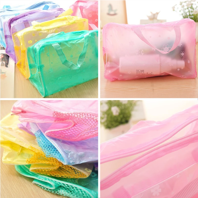1 Pc Women Waterproof PVC Cosmetic Bags Home Travelling Toiletry Bathing Storage Bag Floral Transparent Make Up Organizer Bag
1 Pc Women Waterproof PVC Cosmetic Bags Home Travelling Toiletry Bathing Storage Bag Floral Transparent Make Up Organizer Bag