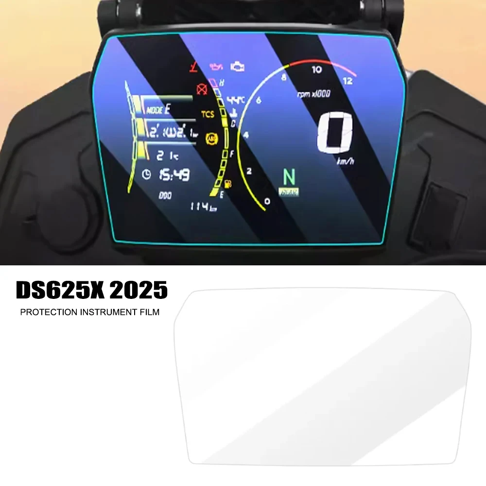 Для Loncin VOGE DS625X DSX DS 625X 2025 новые аксессуары для мотоциклов, экран кластера от царапин, защитная пленка для приборной панели
Для Loncin VOGE DS625X DSX DS 625X 2025 новые аксессуары для мотоциклов, экран кластера от царапин, защитная пленка для приборной панели