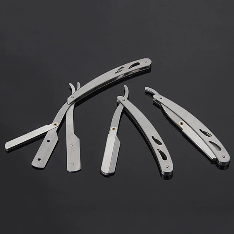 1pcs Rvs Professionele Straight Kapper Scheermes Blade Houder Razor Folding Scheren Cutter Holder Rack Geschikt Te Scheren Beard
1pcs Rvs Professionele Straight Kapper Scheermes Blade Houder Razor Folding Scheren Cutter Holder Rack Geschikt Te Scheren Beard