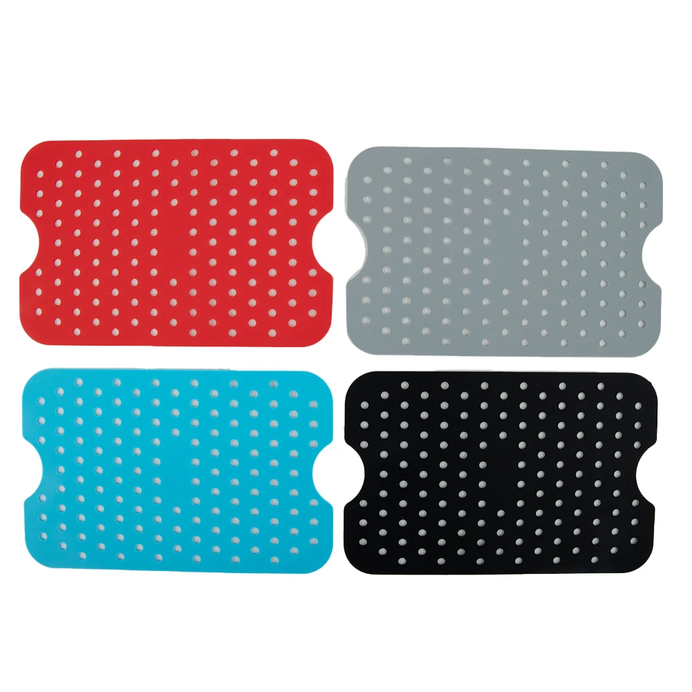 4 Pcs Air Fryer Mat Baking Pads 20*13*0.2cm Heat Resistance For Ninja-Foodi Dual Air Fryer Reusable Cooking Accessories
4 Pcs Air Fryer Mat Baking Pads 20*13*0.2cm Heat Resistance For Ninja-Foodi Dual Air Fryer Reusable Cooking Accessories