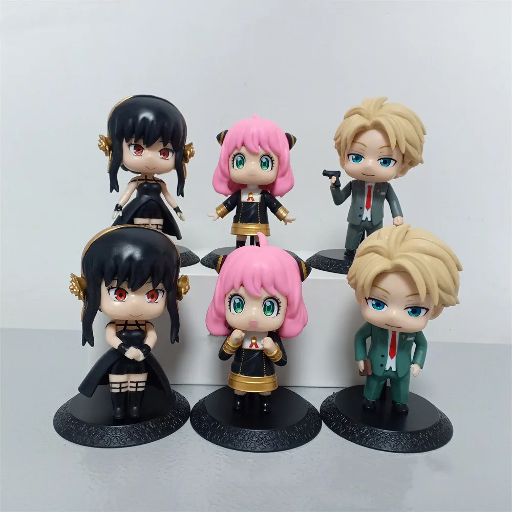 Экшн-фигурки аниме спай×семья 6 шт./компл. игрушки Anya Forge Loid Forge Yor Briar PVC версия Q кукла модель игрушка коллекционный подарок
Экшн-фигурки аниме спай×семья 6 шт./компл. игрушки Anya Forge Loid Forge Yor Briar PVC версия Q кукла модель игрушка коллекционный подарок