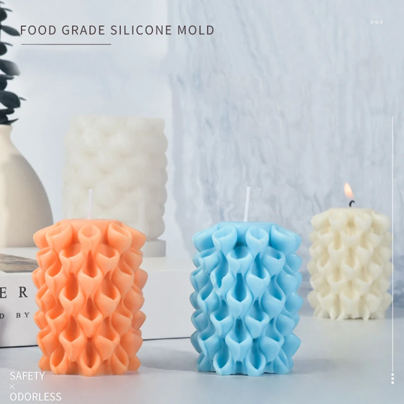 Loti Flower Column Silicone Candle Mould High Quality Geometric Mold DIY Soap Aromatherapy Plaster Home Decoration Cake Tool
Loti Flower Column Silicone Candle Mould High Quality Geometric Mold DIY Soap Aromatherapy Plaster Home Decoration Cake Tool