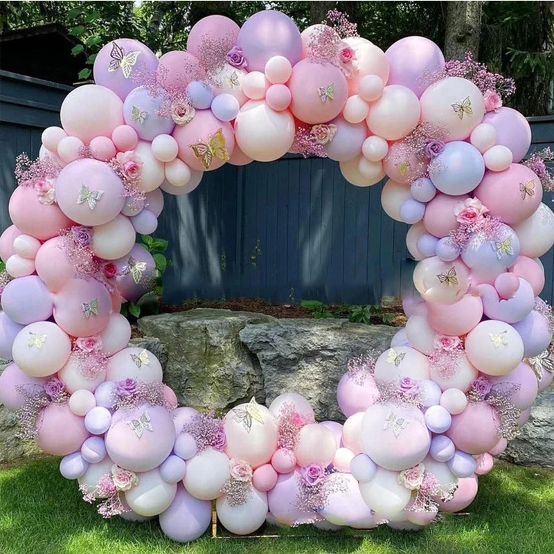174Pcs Macaron Pink Balloon Garland Arch Kit With Butterfly Sticker Kids Baby Shower Birthday Party Supplies Wedding Decorations
174Pcs Macaron Pink Balloon Garland Arch Kit With Butterfly Sticker Kids Baby Shower Birthday Party Supplies Wedding Decorations