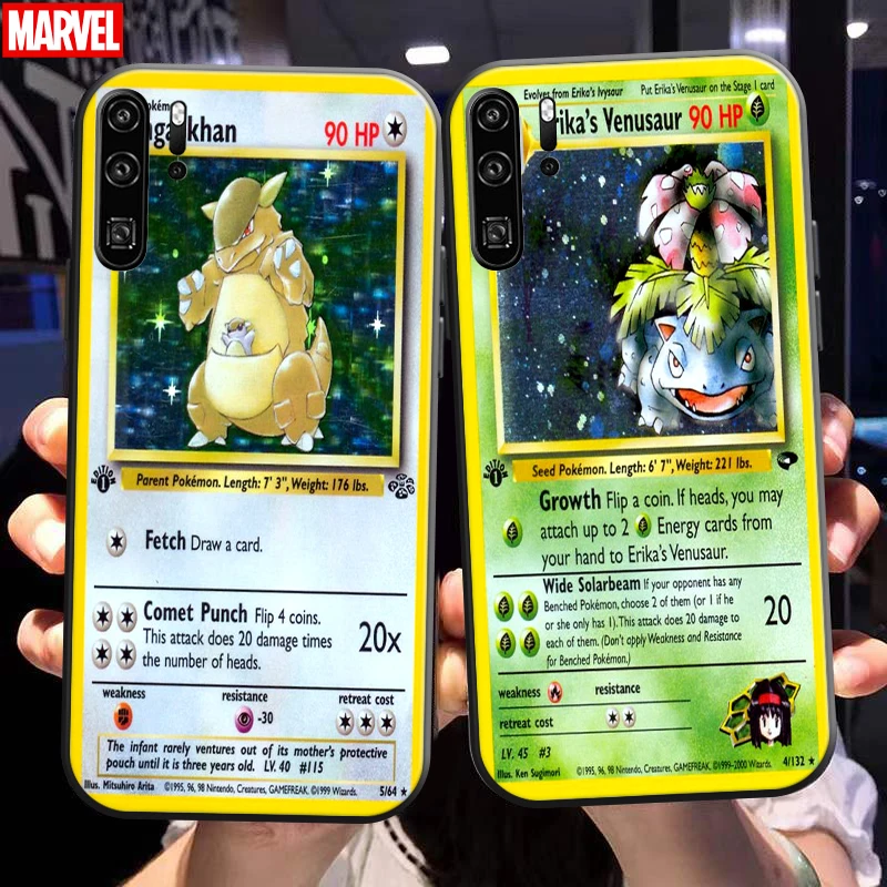 Pokemon Cards For Huawei P50 P40 P30 P20 Pro Lite 5G P Smart 2019-2021 Phone Case Silicone Cover Coque Liquid Silicon TPU Funda
Pokemon Cards For Huawei P50 P40 P30 P20 Pro Lite 5G P Smart 2019-2021 Phone Case Silicone Cover Coque Liquid Silicon TPU Funda
