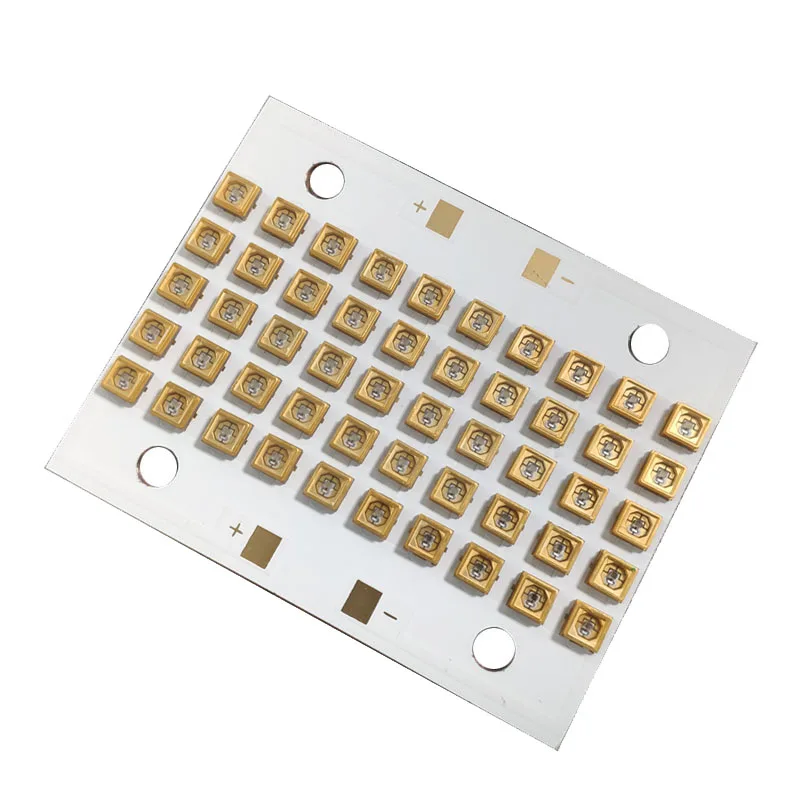 High Power 50W Deep UV LED Module 275nm UVC LED Lamp With 50*40mm Copper PCB For Sterilization Free Shipping
High Power 50W Deep UV LED Module 275nm UVC LED Lamp With 50*40mm Copper PCB For Sterilization Free Shipping