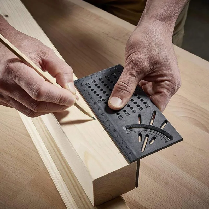 Carpenter Ruler 3D Corner Ruler Woodworking Scribe Mark Line Gauge T-Type Ruler Square Miter 90 Degree Gauging Measuring Tools
Carpenter Ruler 3D Corner Ruler Woodworking Scribe Mark Line Gauge T-Type Ruler Square Miter 90 Degree Gauging Measuring Tools