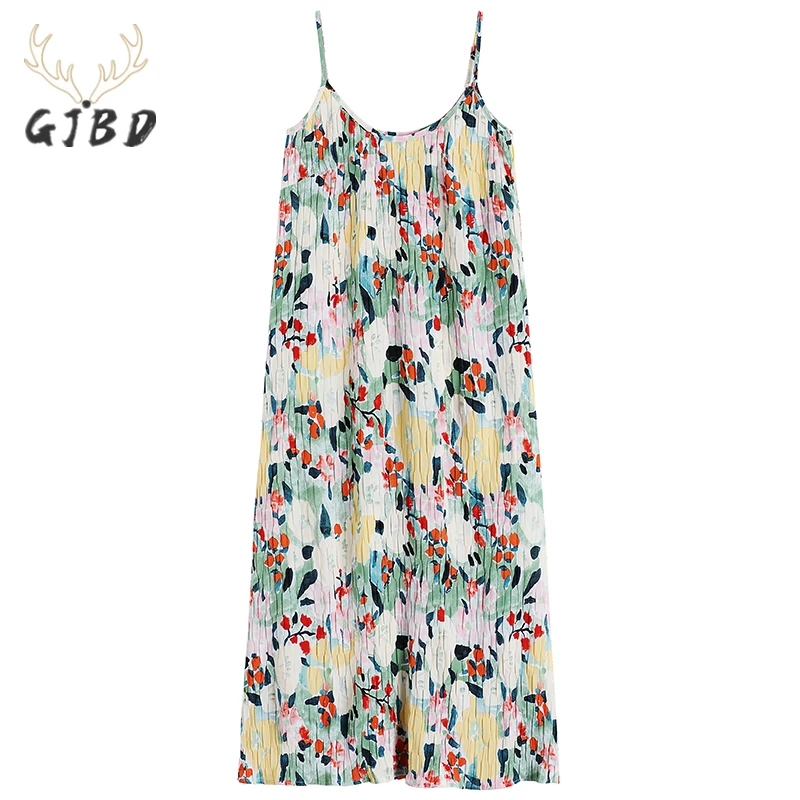 Women's Clothing French Broken Flowers Straps Dress Sleeveless Casual Fashion Vintage Baggy Beach Long Skirt Ladies Summer
Women's Clothing French Broken Flowers Straps Dress Sleeveless Casual Fashion Vintage Baggy Beach Long Skirt Ladies Summer