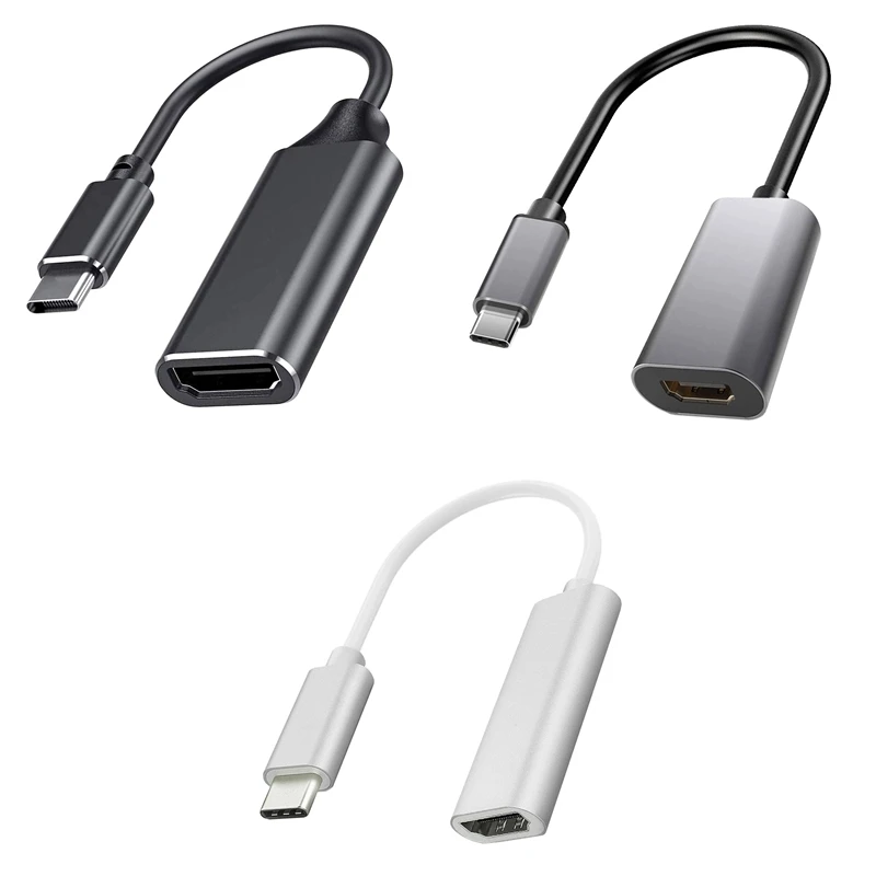 Высокоскоростной Кабель-адаптер с разъемами типа C и HDMI, 4K, 30 Гц, 10 Гбит/с
Высокоскоростной Кабель-адаптер с разъемами типа C и HDMI, 4K, 30 Гц, 10 Гбит/с